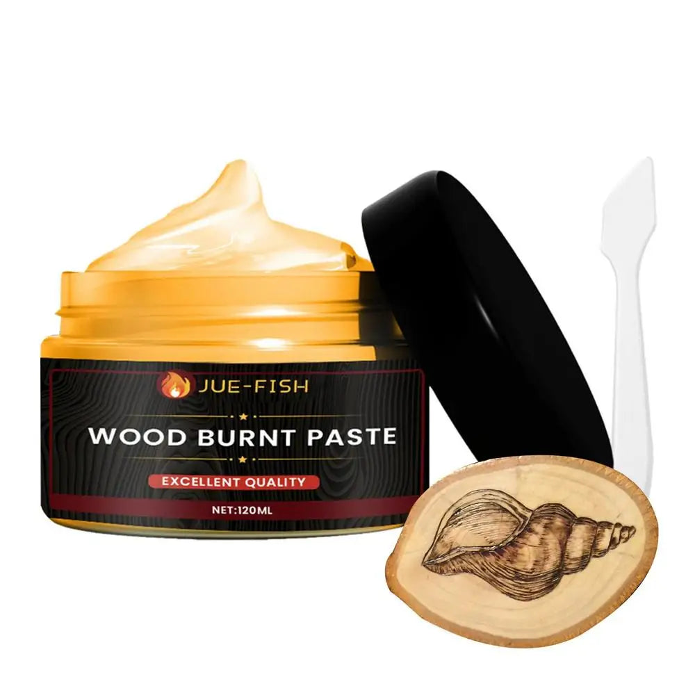 Gel para quemar madera sensible al calor, pasta para quemar madera profesional para artistas