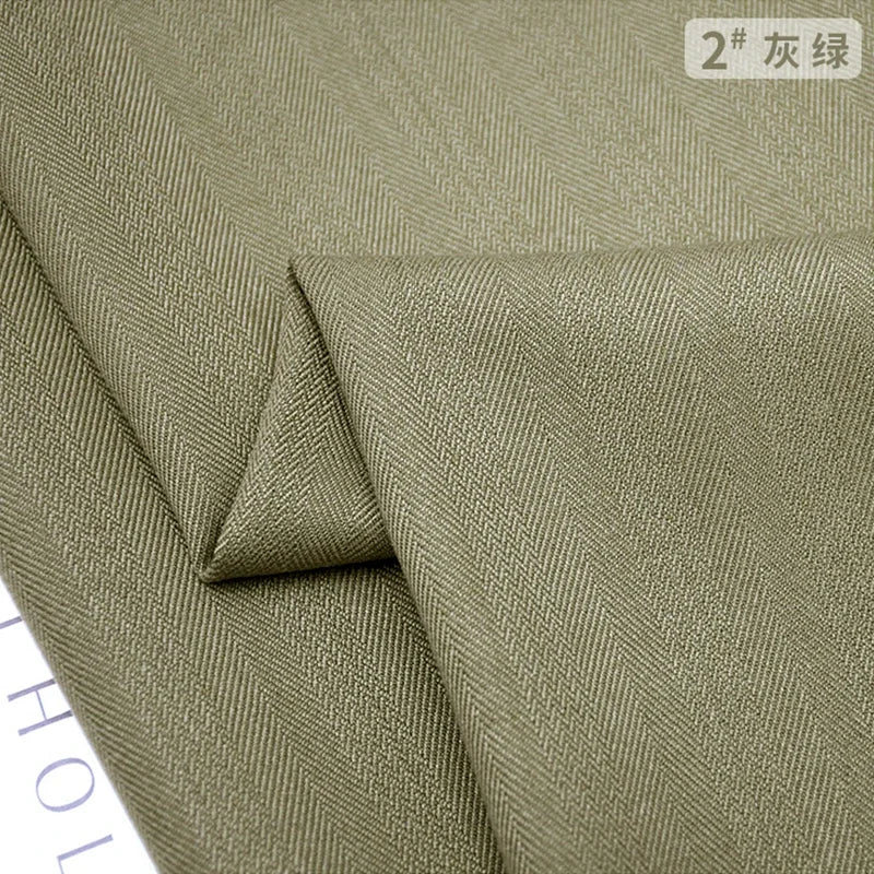 Patrón de espiga, mezcla de lana, tela informal. tela microelástica gruesa