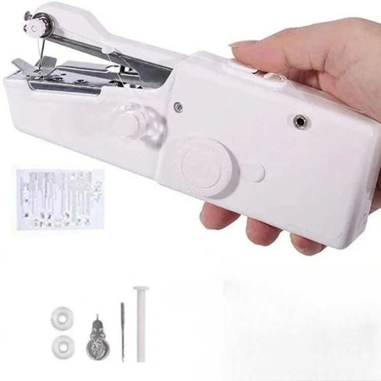 Mini Máquina de coser eléctrica, de mano, portátil.
