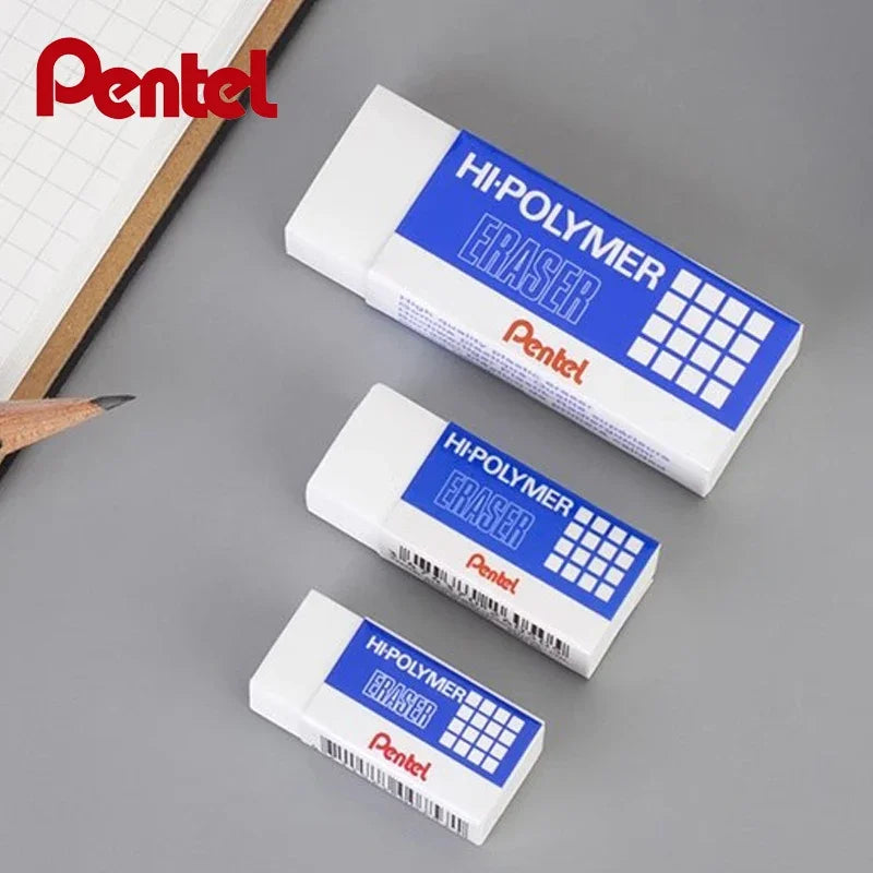 Goma de borrar Pentel de alto polímero ZEH-03, en tamaños pequeños, medianos, grandes y enormes