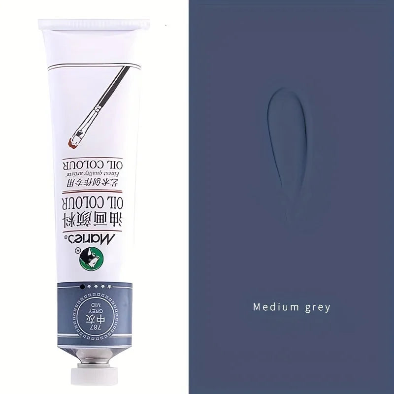 Pintura al óleo 170ML, diseñada específicamente para artistas, un solo tubo, adecuada para graffiti y pintura.