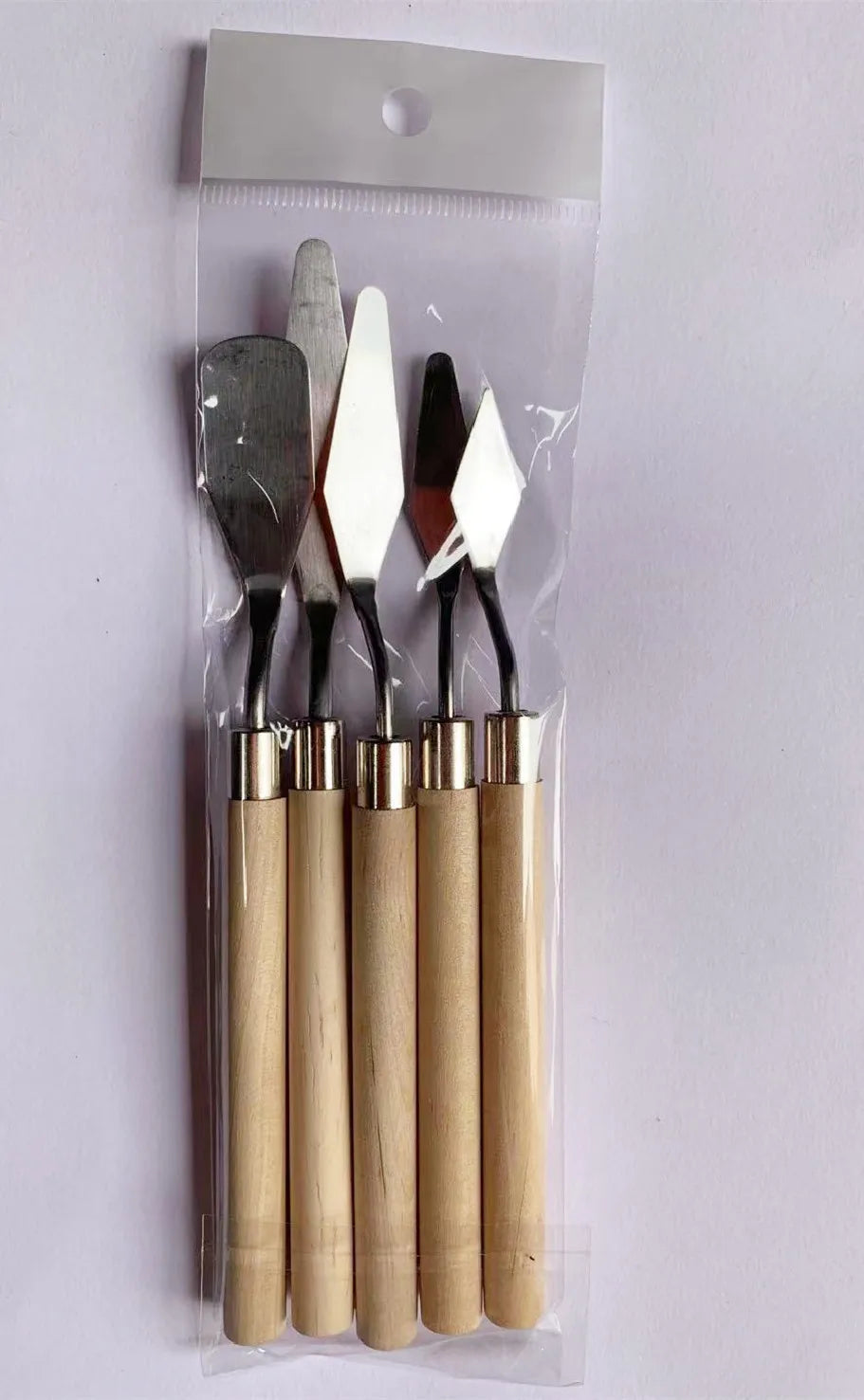 Juego de Espátulas Profesionales de Acero Inoxidable (3/5/7 piezas) para Pintura al Óleo, Acrílico, Gouache