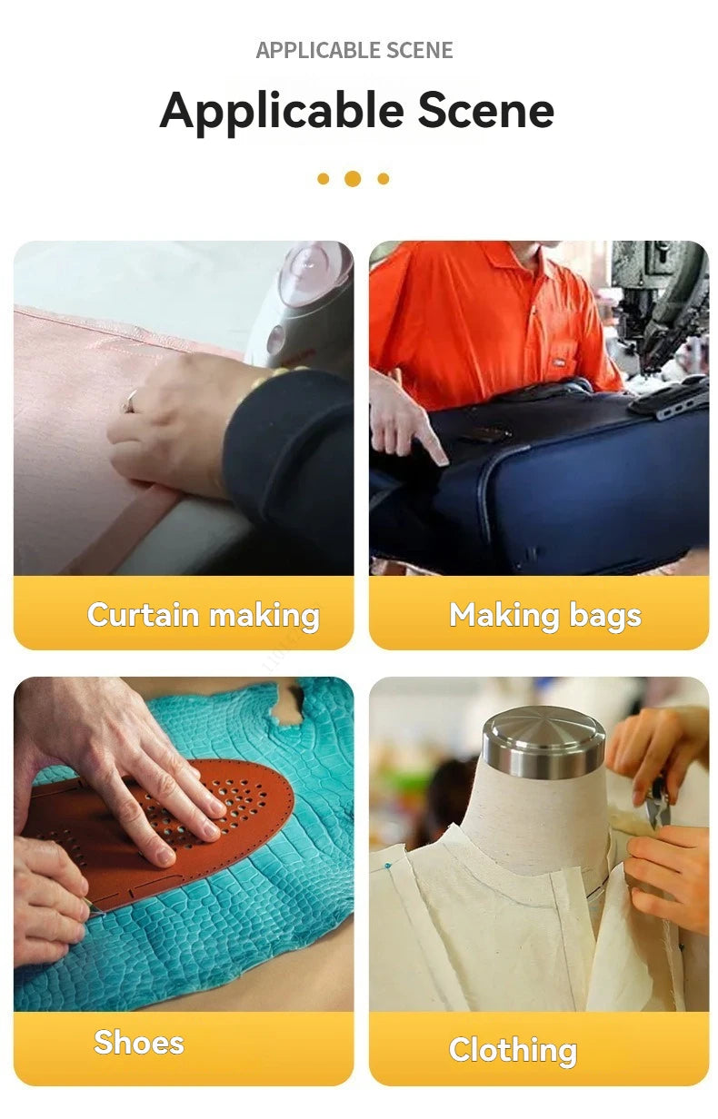 6 unids/set de rotulador mágico borrable con calor de gran capacidad, línea desaparece al planchar