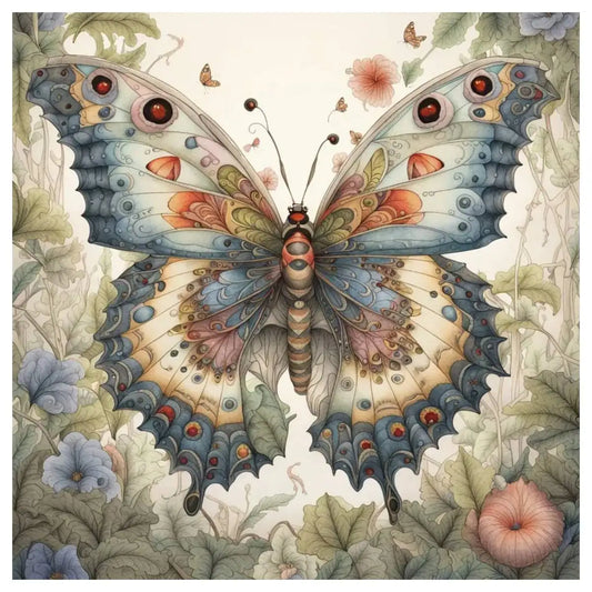 Kit de punto de cruz de mariposa  11CT/14CT