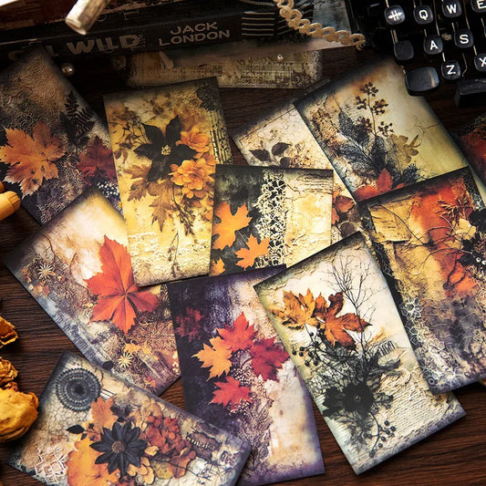 40 Uds. De papel de Material Vintage,  recortes decorativo