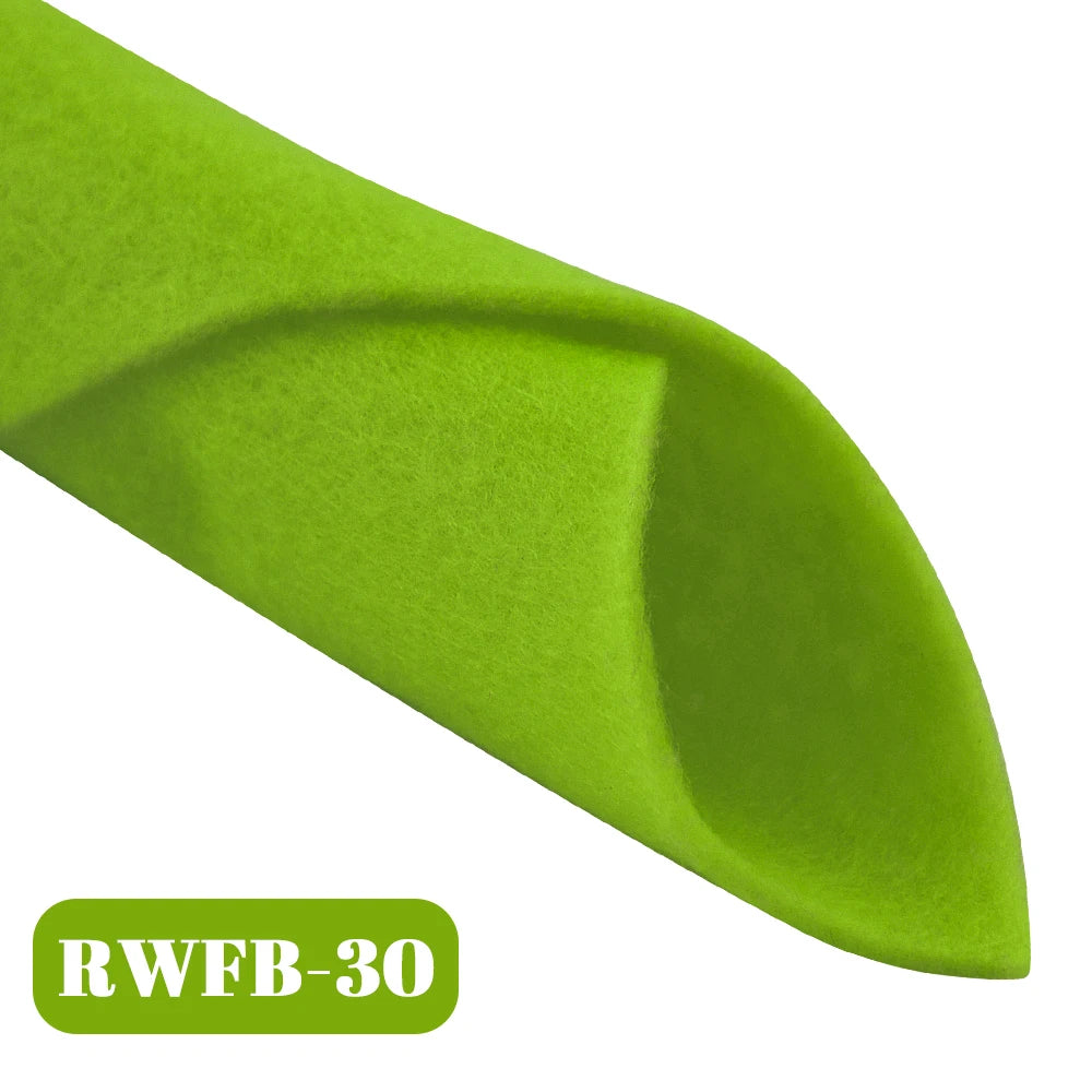 Tela de fieltro súper suave de 1,4mm de espesor, hoja no tejida de 30x30cm/20x90cm