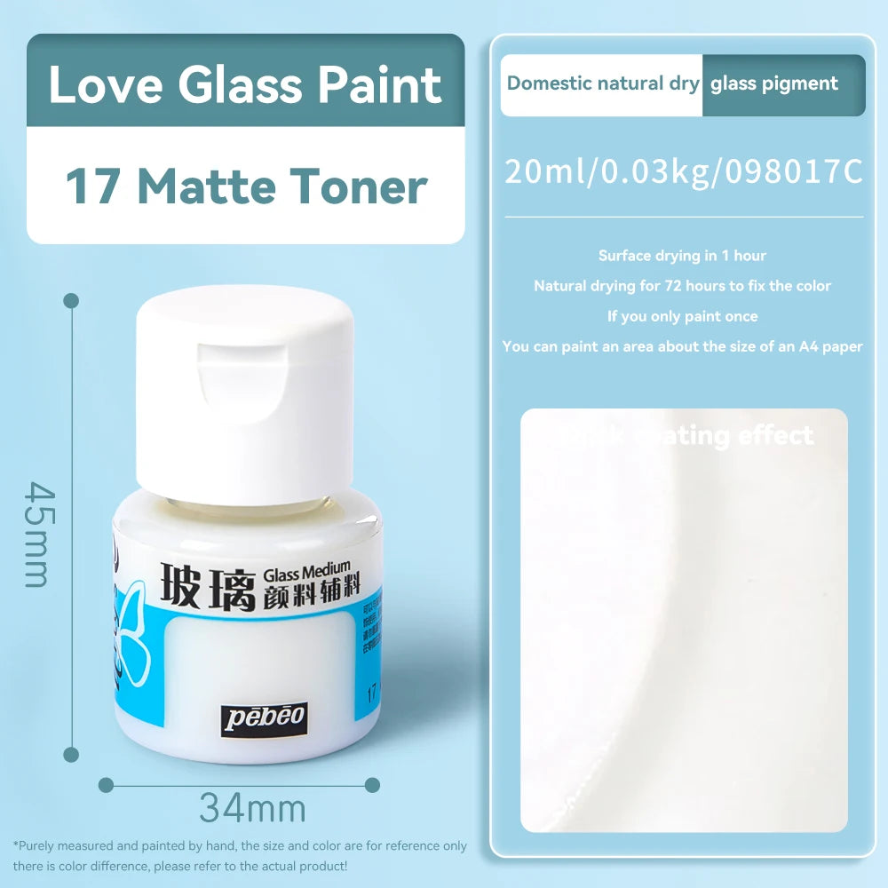 Pinturas acrílicas, pigmentos de vidrio impermeables de ricos colores, tubo para suministros de pintura, 20ml