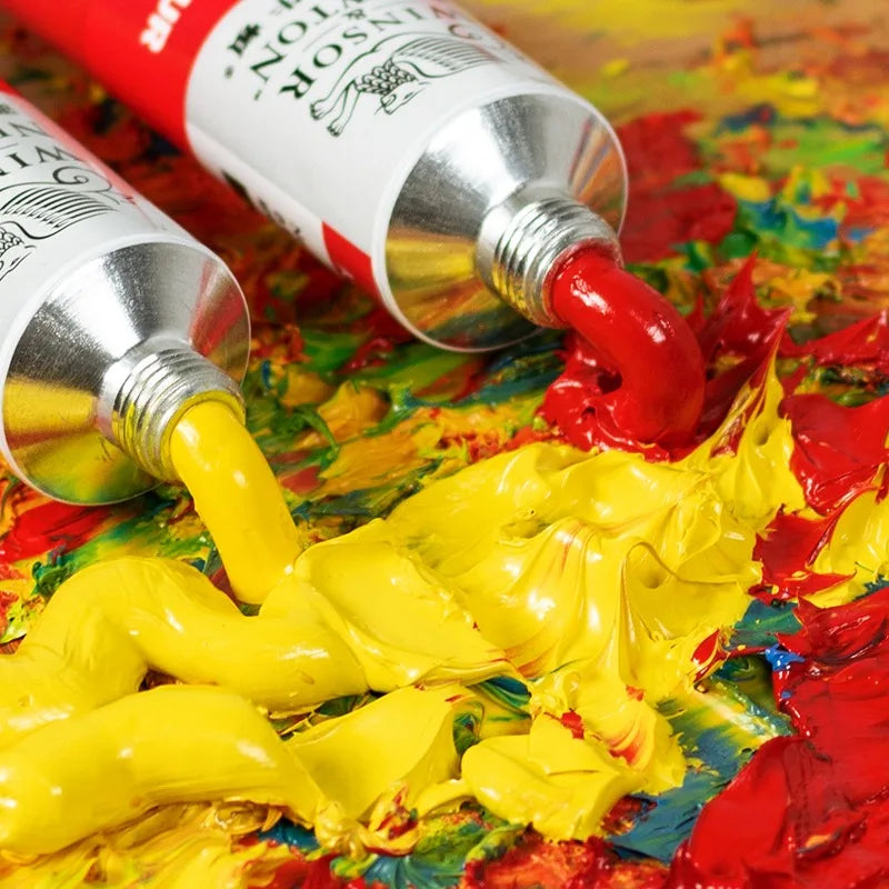 WINSOR & NEWTON-pintura al óleo de 170ml., tamaño grande