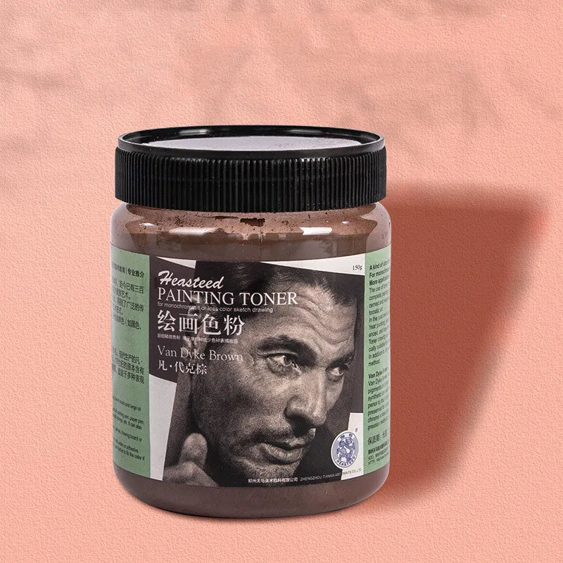 Pintura en polvo de colores saturados y delicados. Adecuado para bocetos en seco y húmedo