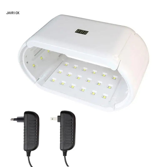 Luz resina UV, lámpara curado rápido 96W, temporizador ajustable, lámpara plegable, herramienta joyería D0LC