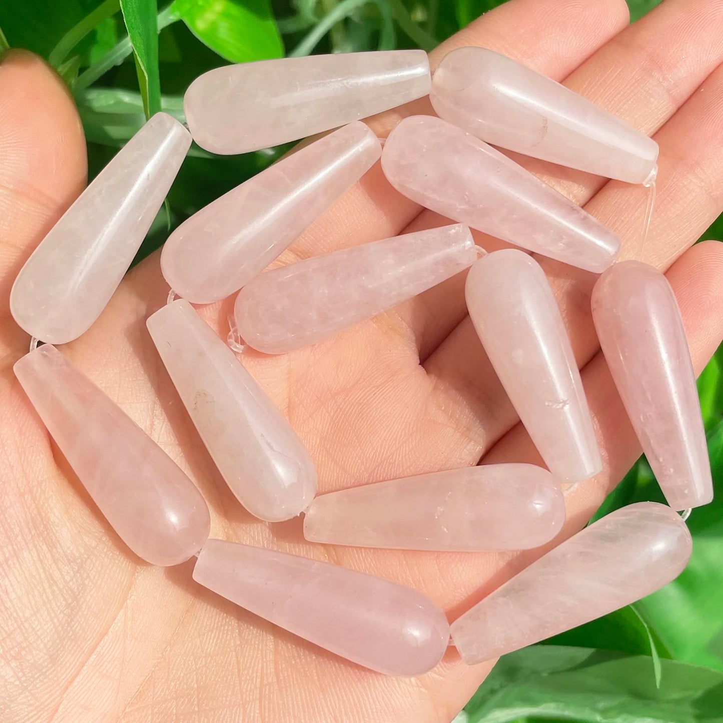 2 uds gota de agua Natural, piedra genuina, ágatas de la India, labradorita, ojo de tigre Calcedonia