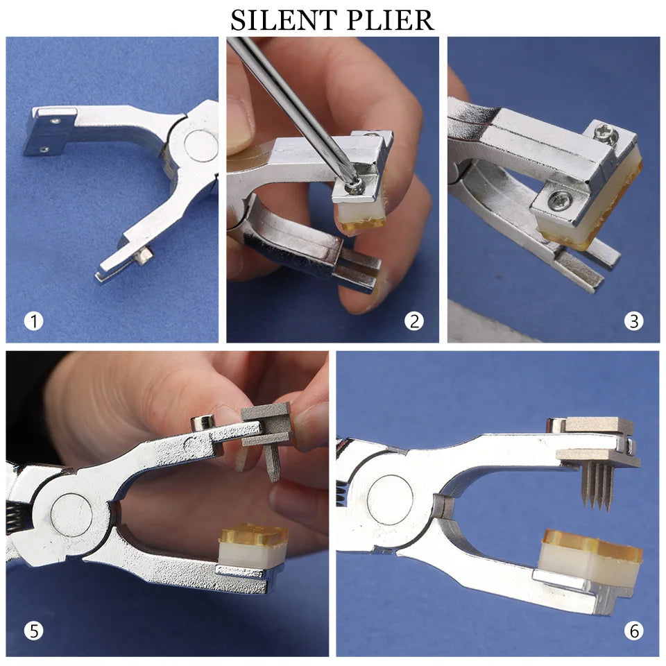 Herramienta de perforación de agujeros para artesanía de cuero, de alicates, 1 ud.