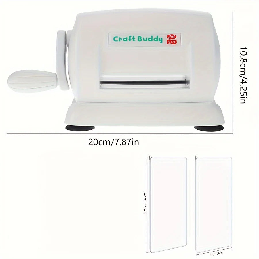 Máquina de grabado/ troqueladora en blanco,  Troqueladora con 2 placas de respaldo, máquina de corte de plataforma de extensión