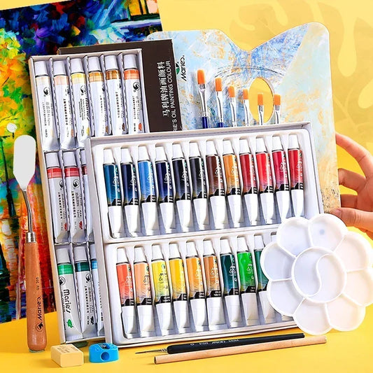 Maries 12/18/24 colores  de pinturas al óleo profesionales