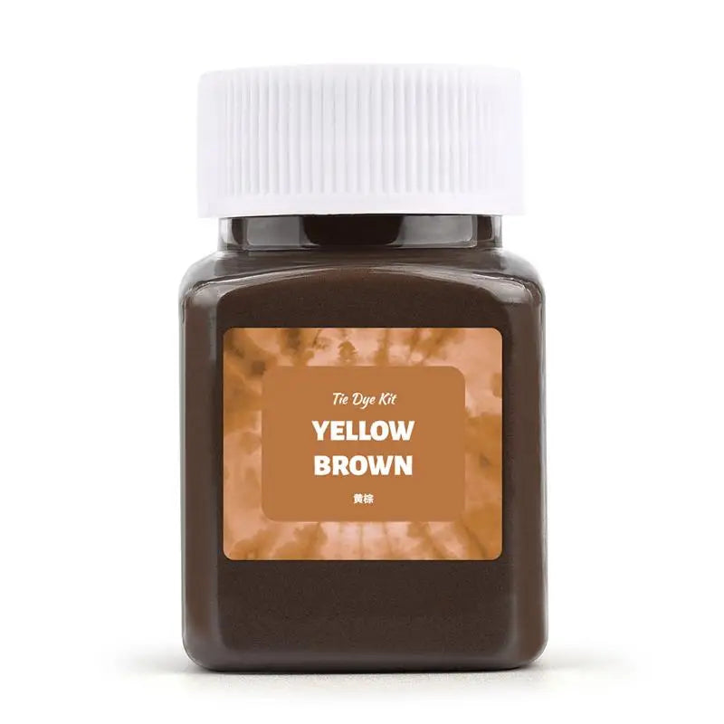 50 ml/botella de pigmentos en polvo para teñir telas