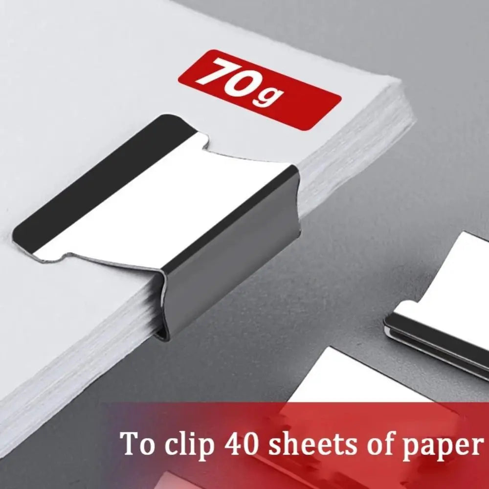 Dispensadores de clips a presión de alta calidad, Clip de encuadernación de papel de Metal
