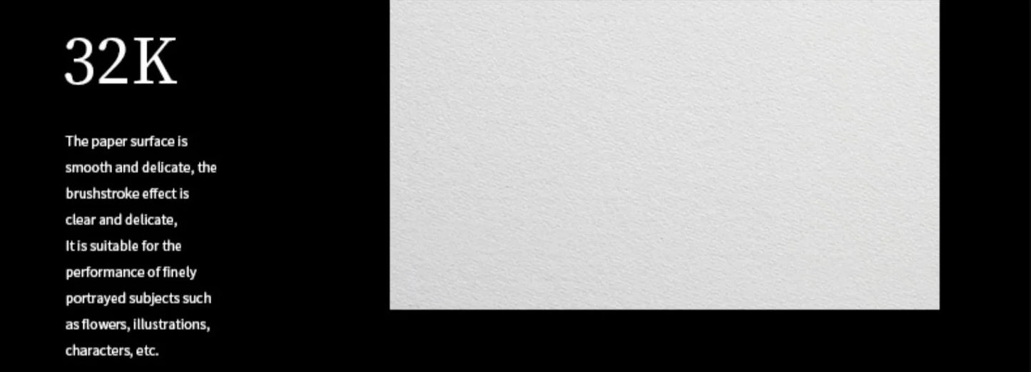 Libro de pintura de acuarela Paul Rubens, cuaderno de bocetos de papel de acuarela prensado en frío de alta absorción, 100% algodón, 300gsm, 20 hojas