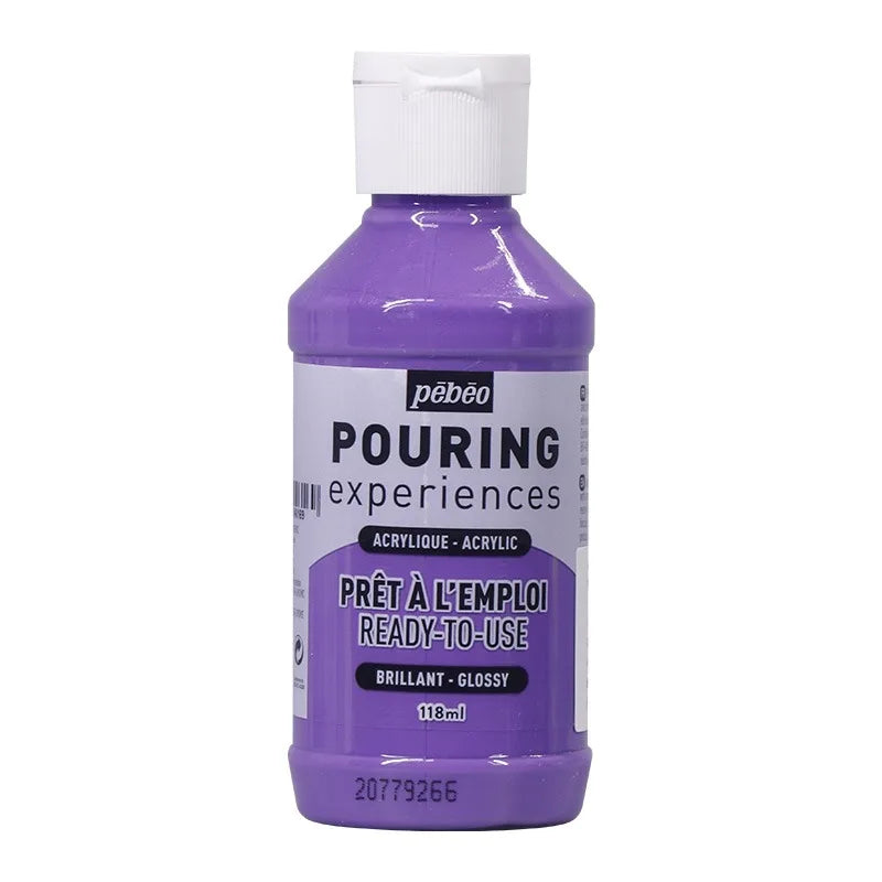 PEBEO experiencia de vertido, pintura acrílica líquida 118ml