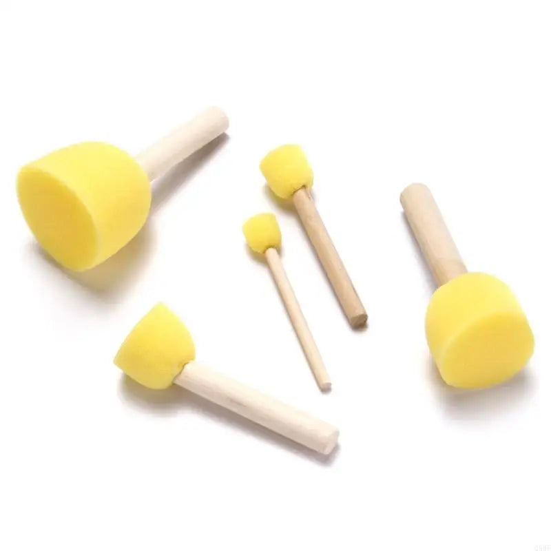 5pcs Juego cepillo de espuma
