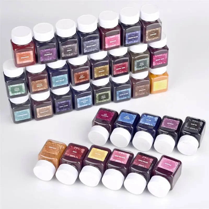 50 ml/botella de pigmentos en polvo para teñir telas