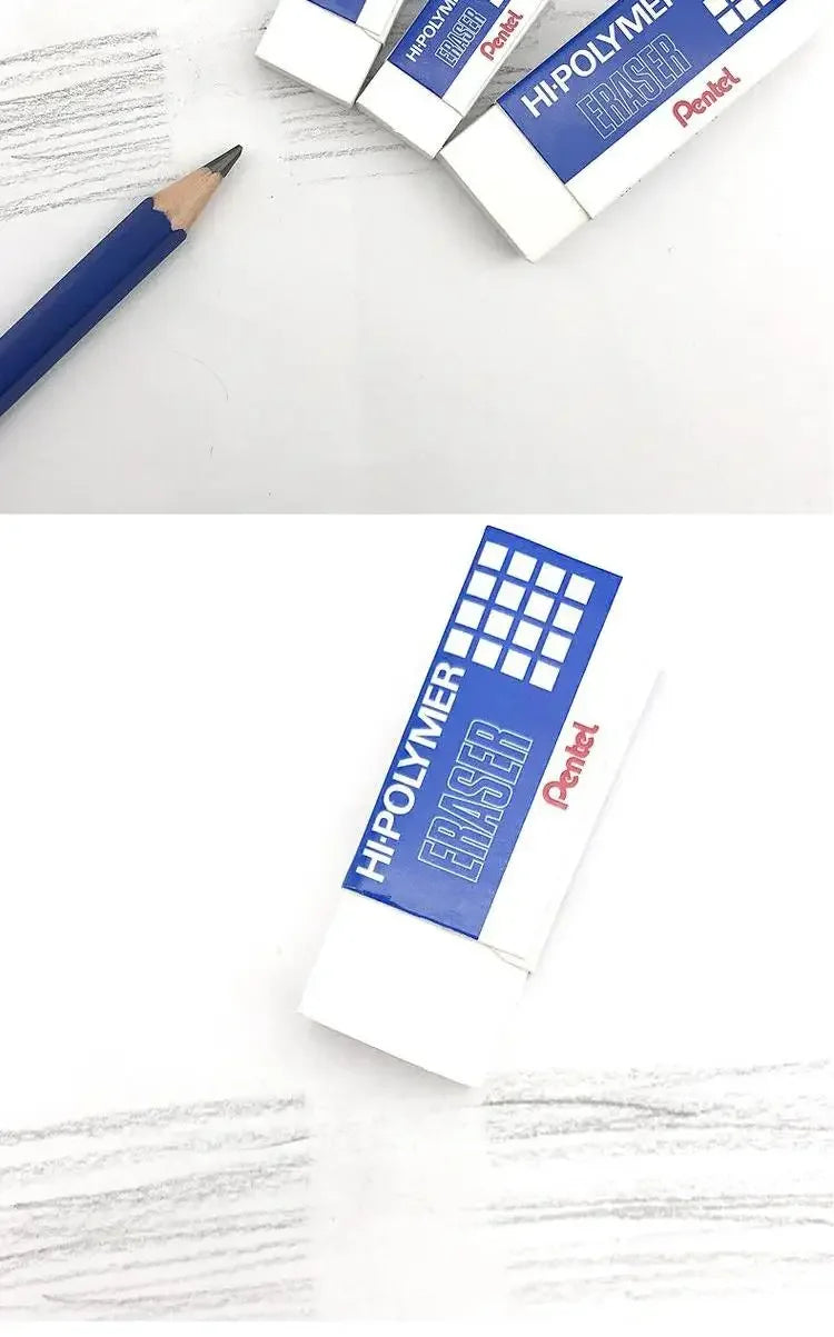 Goma de borrar Pentel de alto polímero ZEH-03, en tamaños pequeños, medianos, grandes y enormes