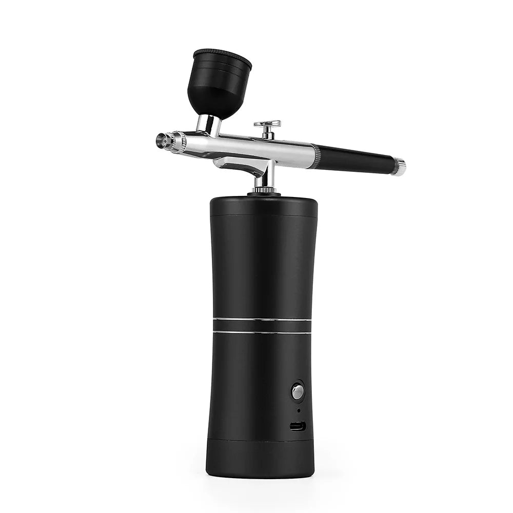Aerógrafo portátil superior de 0,3mm con tubo de aire de 150cm, pulverizador de pintura para arte, pastelería, maquillaje, decoración de uñas, etc