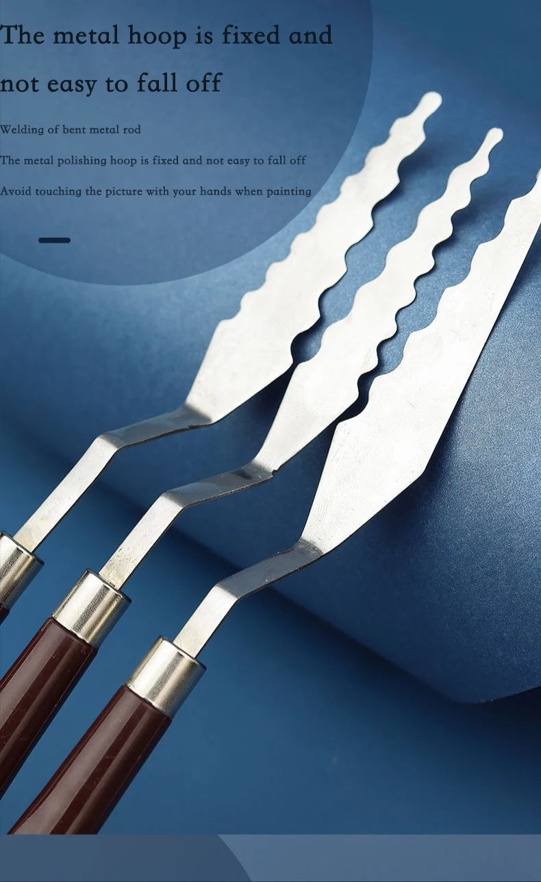 9 Herramientas de formas especiales para pintura al óleo, pintura acrílica y otras