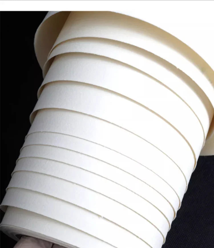 Rollo de papel de acuarela blanco natural, papel profesional, prensa en frío, rugoso, 100% algodón, 27 cm, 37 cm x 10 m, 300 g ﻿