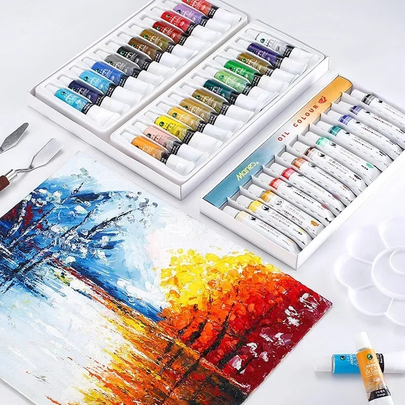 Maries 12/18/24 colores  de pinturas al óleo profesionales