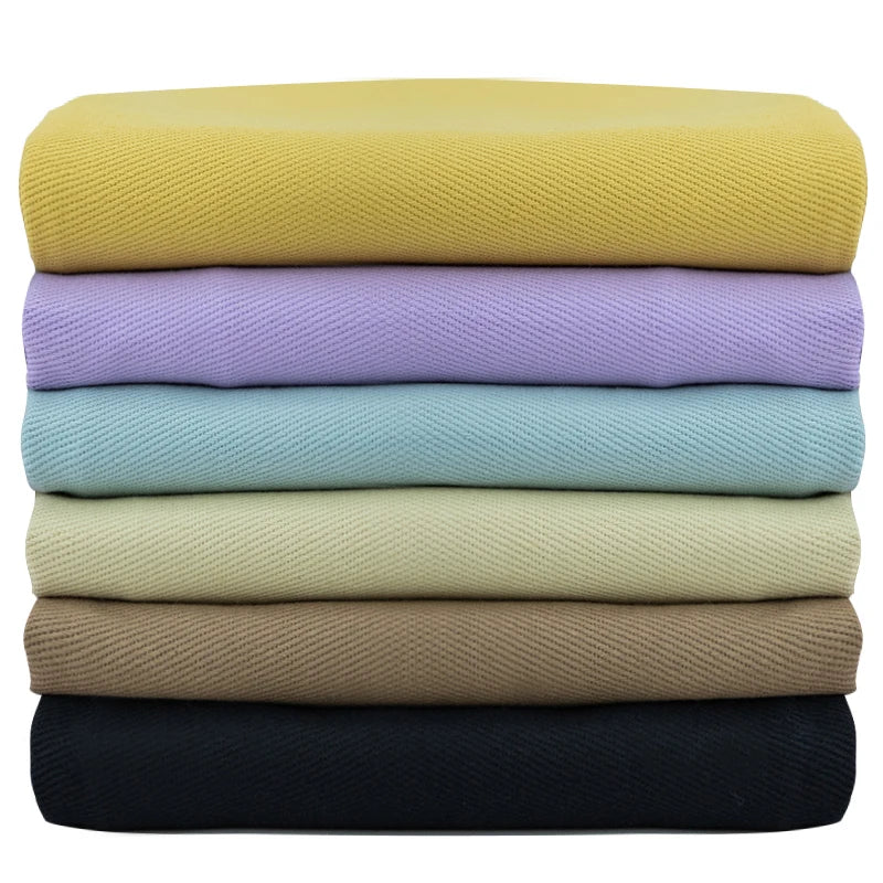 Mezclilla de algodón puro 100% grueso, para otoño e invierno, chaqueta, pantalones