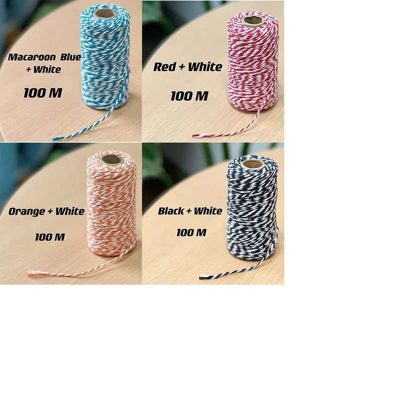 Cuerda de macramé de 2mm, hilo de yute suave, cuerda trenzada de colores para manualidades