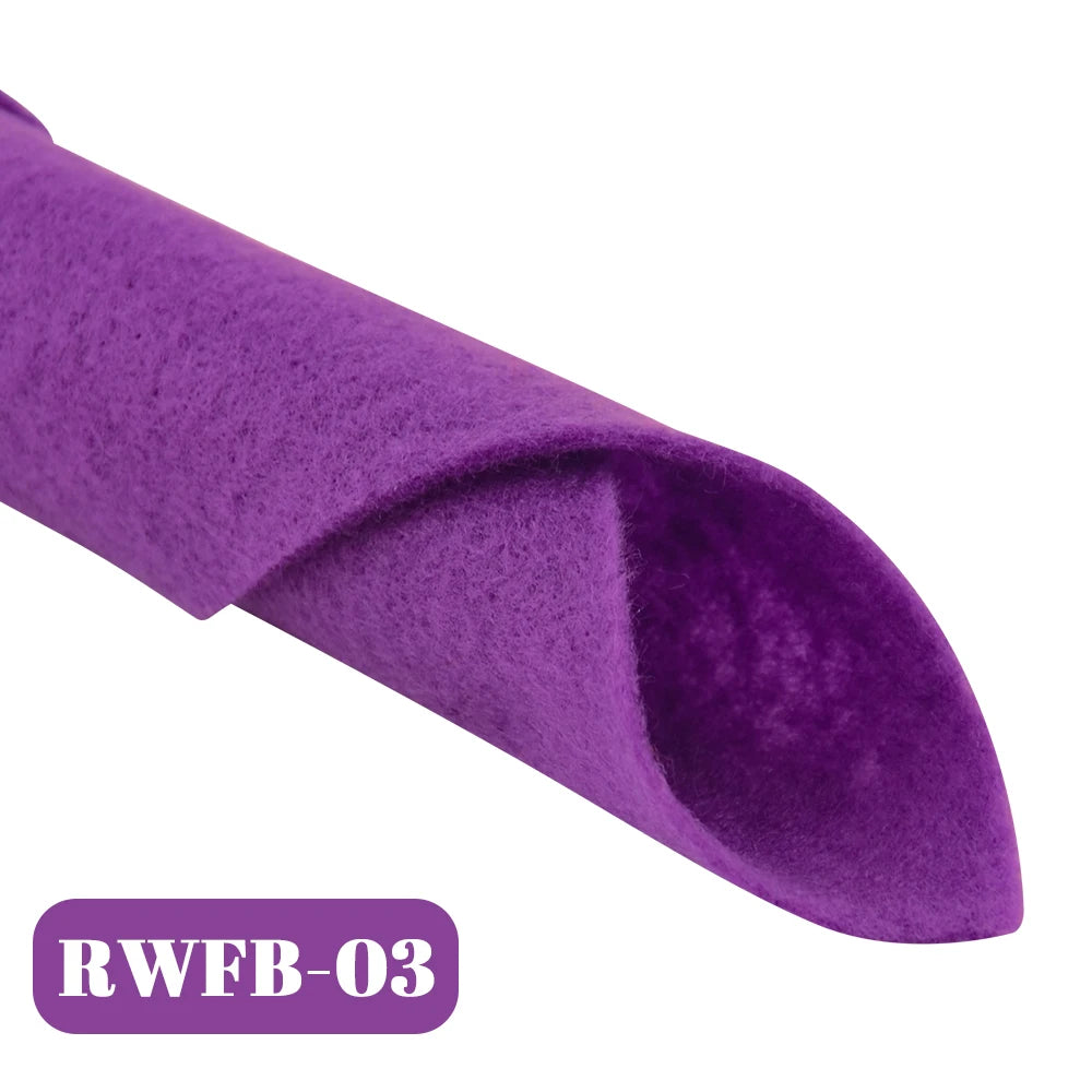 Tela de fieltro súper suave de 1,4mm de espesor, hoja no tejida de 30x30cm/20x90cm