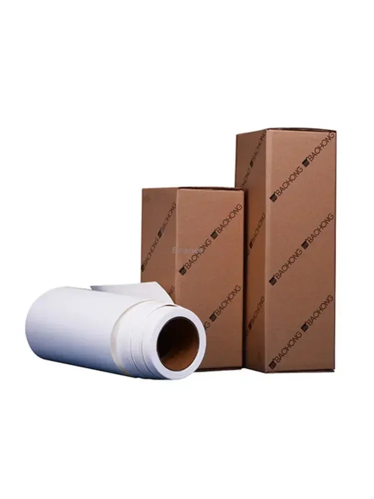 Rollo de papel de acuarela blanco natural, papel profesional, prensa en frío, rugoso, 100% algodón, 27 cm, 37 cm x 10 m, 300 g ﻿