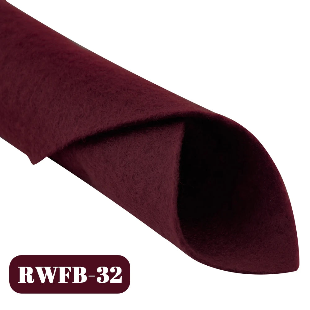 Tela de fieltro súper suave de 1,4mm de espesor, hoja no tejida de 30x30cm/20x90cm