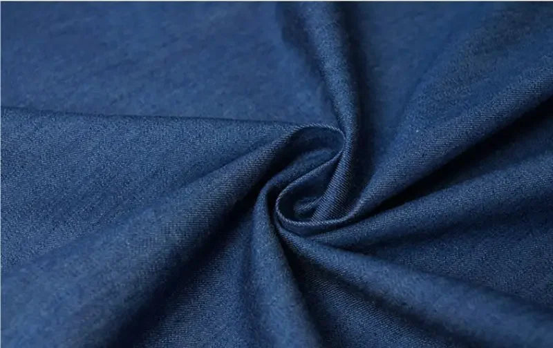 Tela vaquera de algodón fino y suave de 145x45/180cm, TJ4512