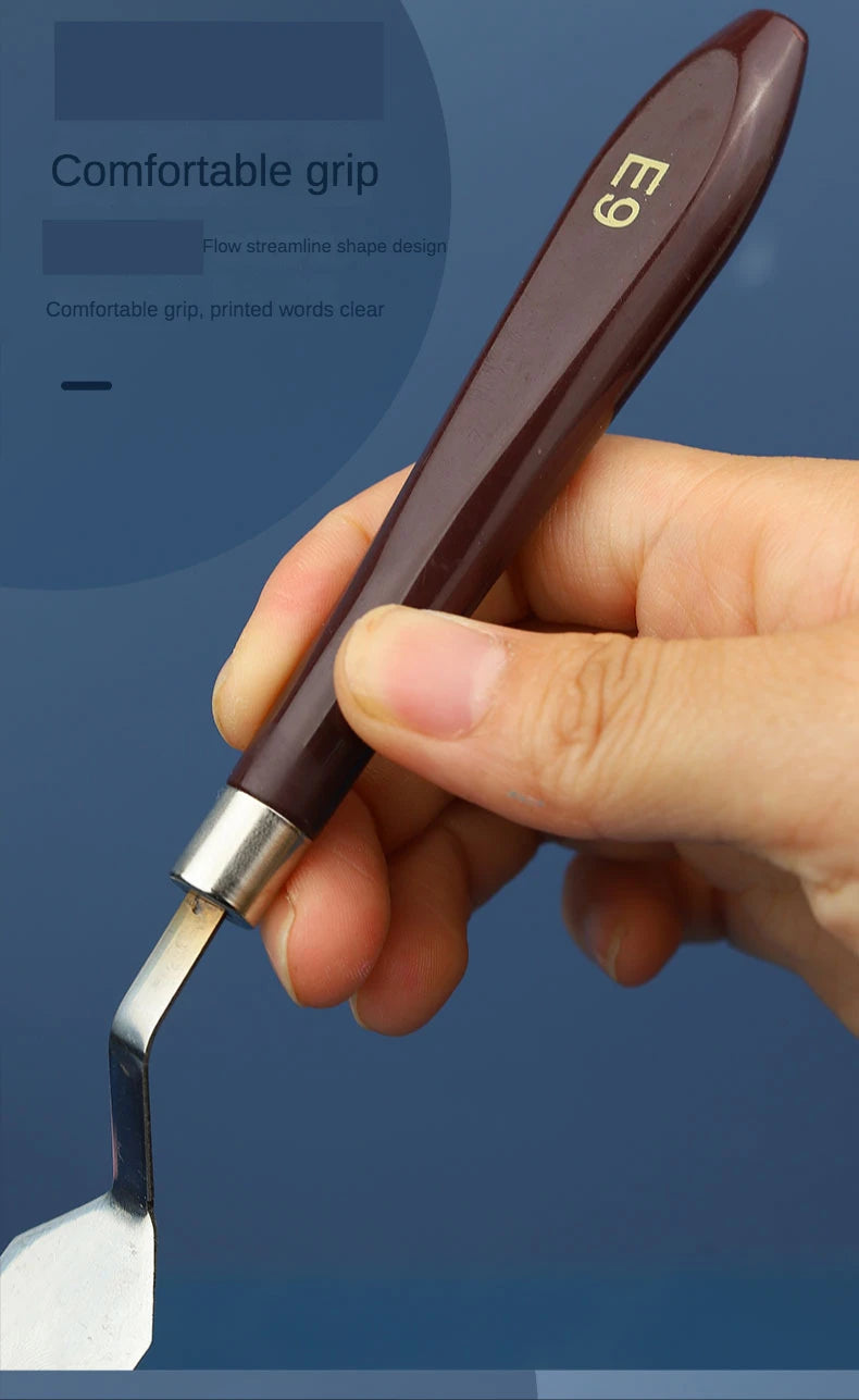 9 Herramientas de formas especiales para pintura al óleo, pintura acrílica y otras