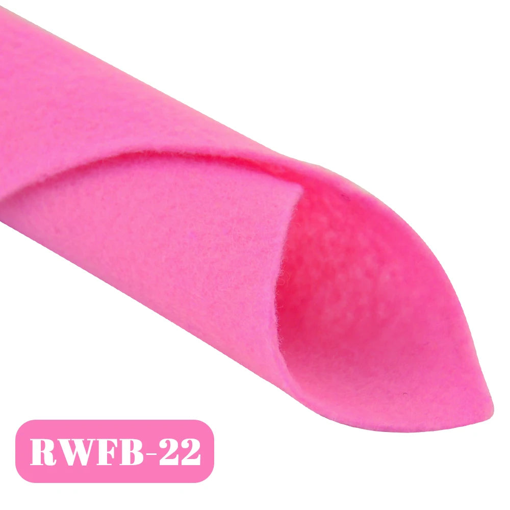 Tela de fieltro súper suave de 1,4mm de espesor, hoja no tejida de 30x30cm/20x90cm