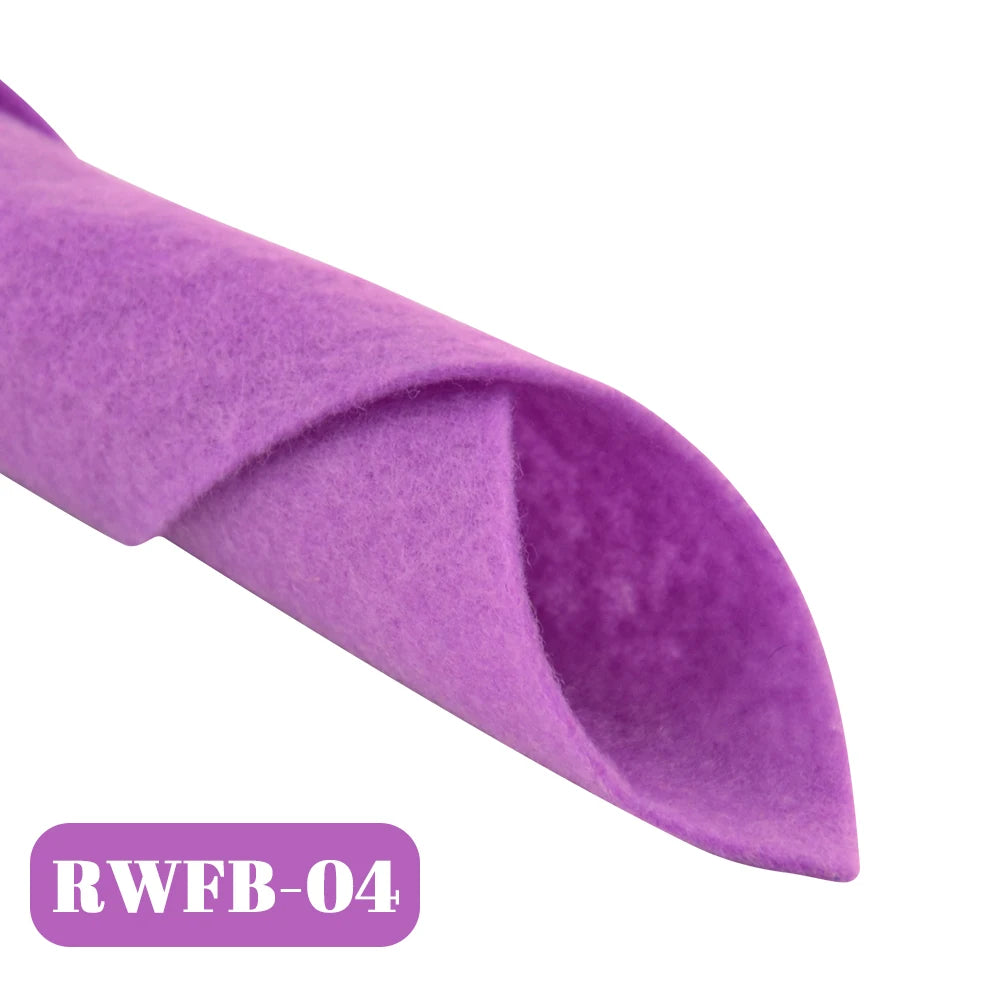 Tela de fieltro súper suave de 1,4mm de espesor, hoja no tejida de 30x30cm/20x90cm