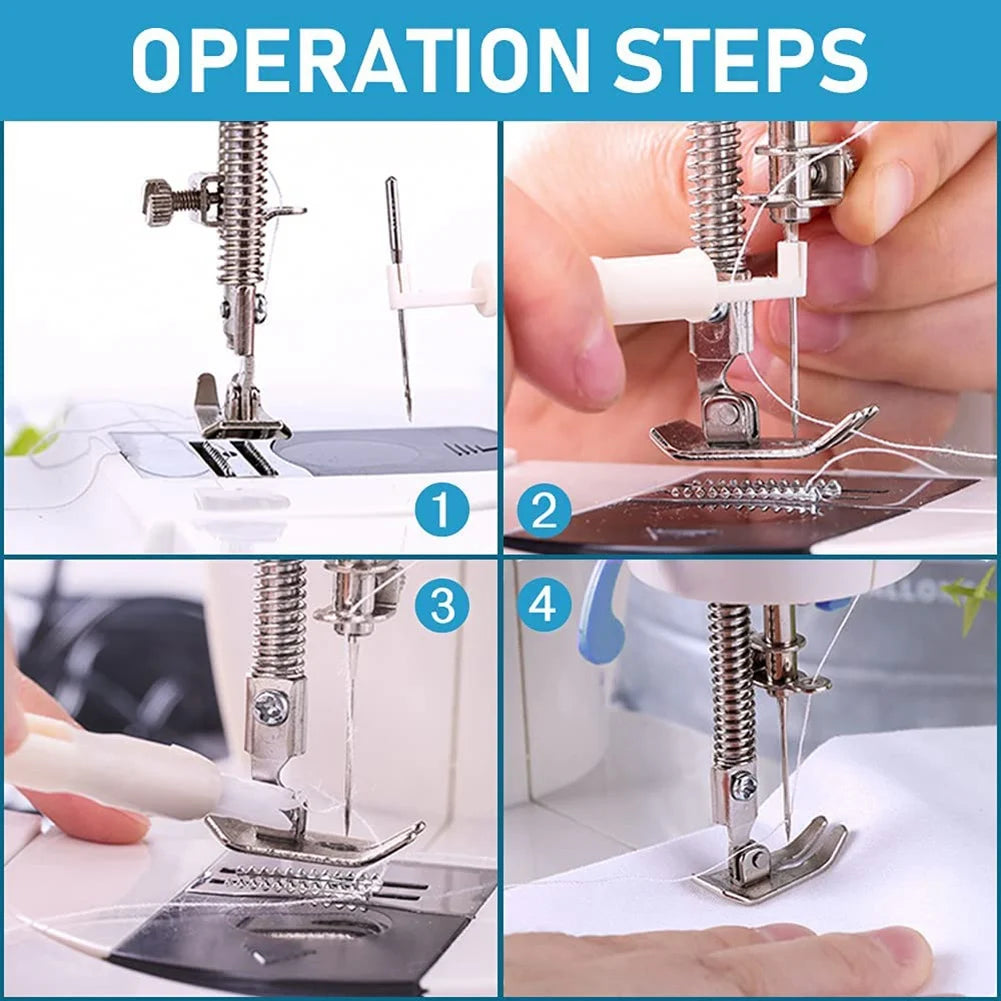 Agujas universales para máquina de coser, accesorios para máquina de coser, 60 piezas
