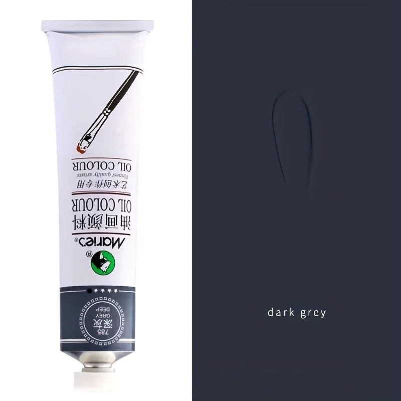 Pintura al óleo 170ML, diseñada específicamente para artistas, un solo tubo, adecuada para graffiti y pintura.