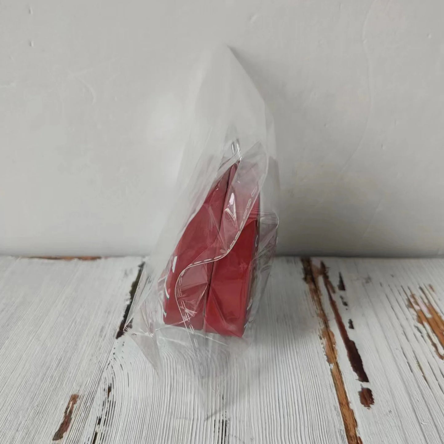Caja de lata navideña, estilo bolso, Mini monedero, suministros de decoración navideña