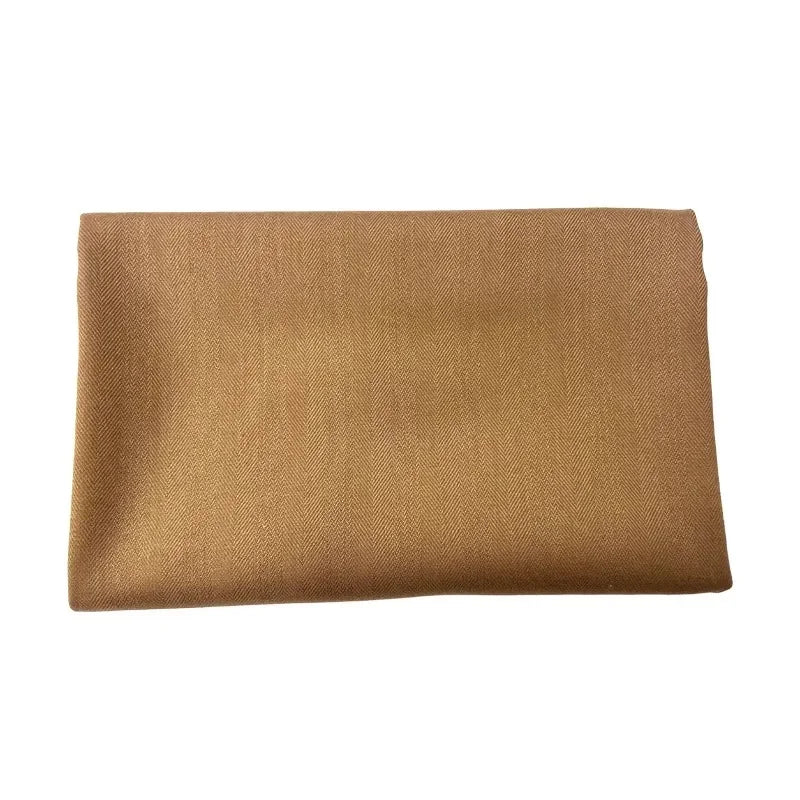 Patrón de espiga, mezcla de lana, tela informal. tela microelástica gruesa