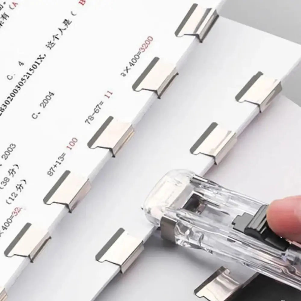 Dispensadores de clips a presión de alta calidad, Clip de encuadernación de papel de Metal