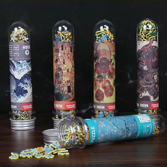 Mini Rompecabezas de 150 Piezas en tubo