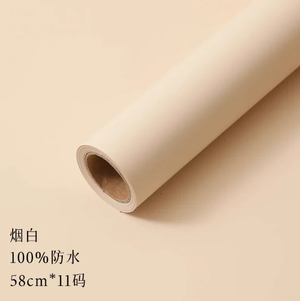 Papel de regalo mate de 58 cm x 10 metros aprox./rollo, papel impermeable para envolver regalos