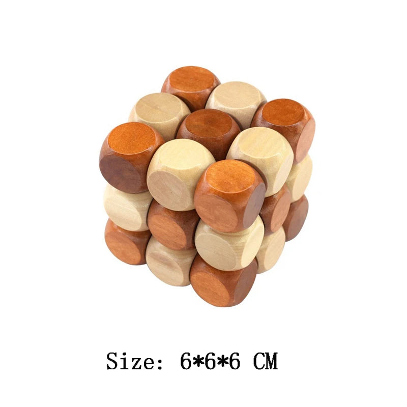 Rompecabezas clásico De Madera 3D para adultos y niños