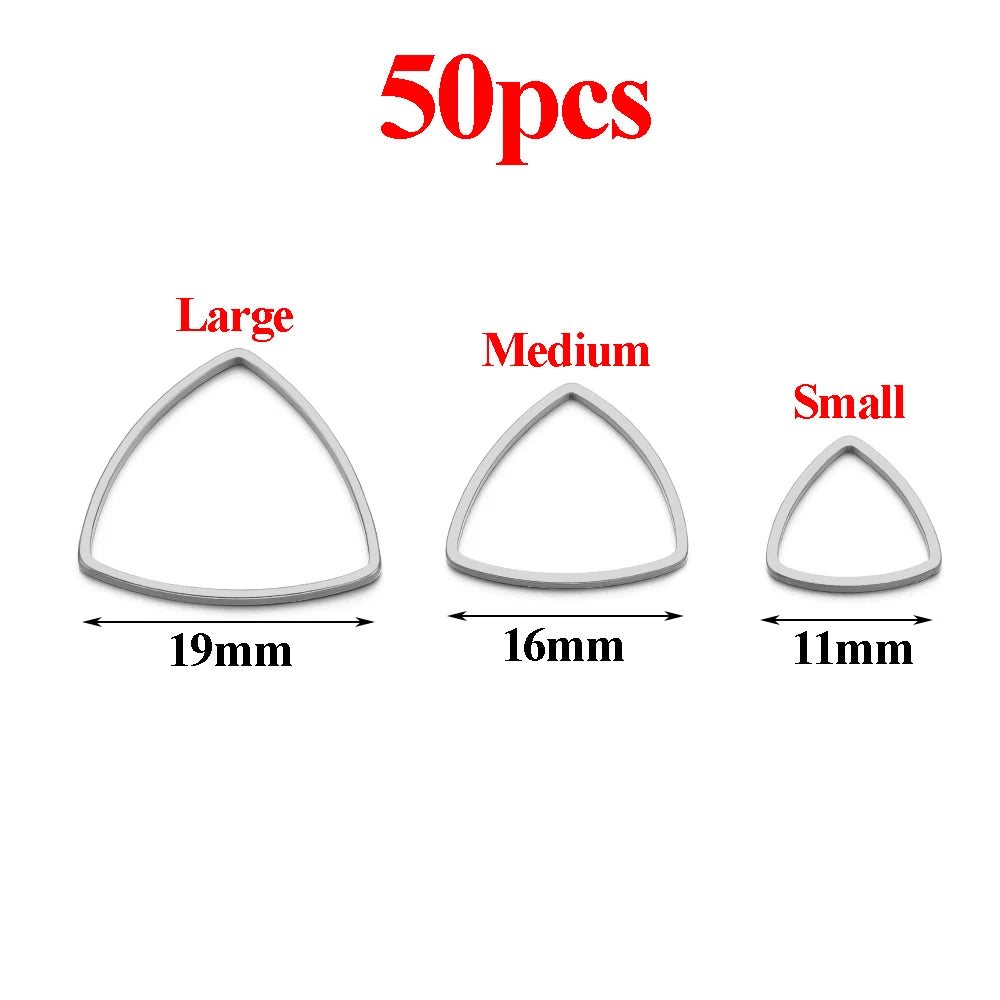 Pendientes de acero inoxidable dorado y plateado al vacío, suministros para hacer joyas de bisel, a granel, 20-50 Uds.