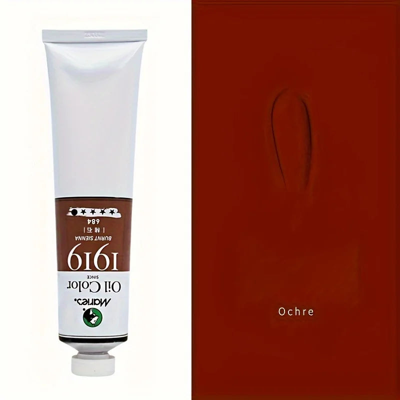 Pintura al óleo 170ML, diseñada específicamente para artistas, un solo tubo, adecuada para graffiti y pintura.