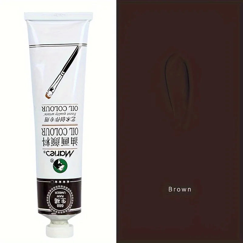 Pintura al óleo 170ML, diseñada específicamente para artistas, un solo tubo, adecuada para graffiti y pintura.