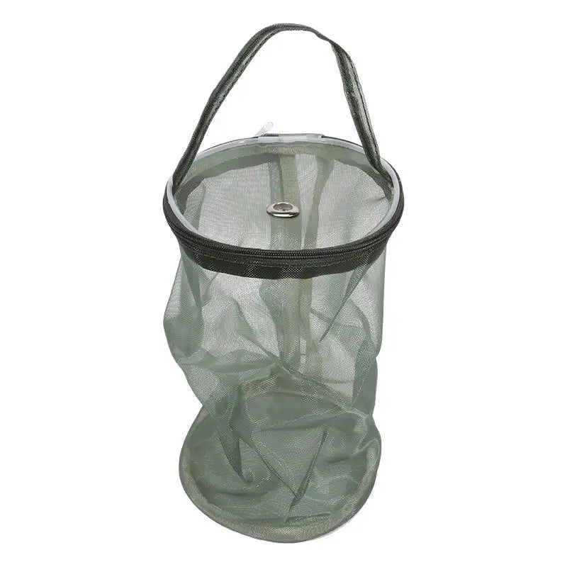 Bolsa de malla de almacenamiento de lana portátil